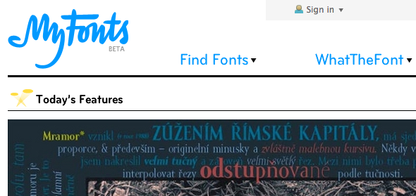 myfonts