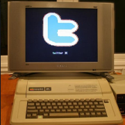8BIT Tweeting on an Apple IIe