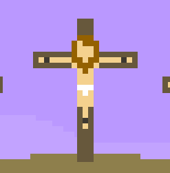The 10 Second Gospel: Run Jesus Run 8BIT Video Game