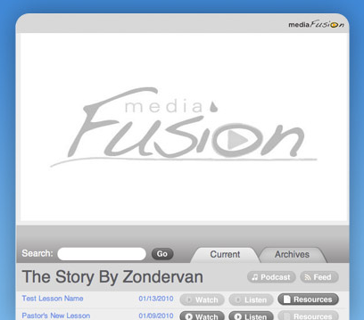 MediaFusion: Audio, Video Podcasting for Ministries