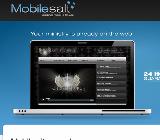 MobileSalt: Adding a Little ‘Mobile Flavor’ to Your Ministry