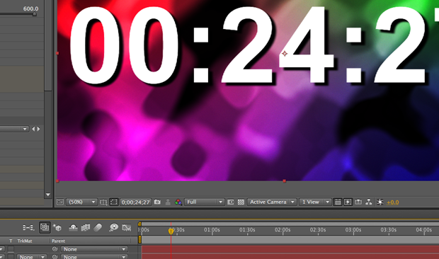 Free After Effects CS4 Countdown Timer
