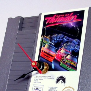 Watching Time in Style: NES Days of Thunder Clock!
