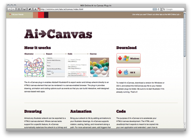 AI Canvas: Export Vector Artwork to HTML5 - ChurchMag