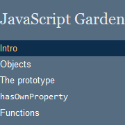 JavaScript Garden – Documenting The Quirks of JavaScript