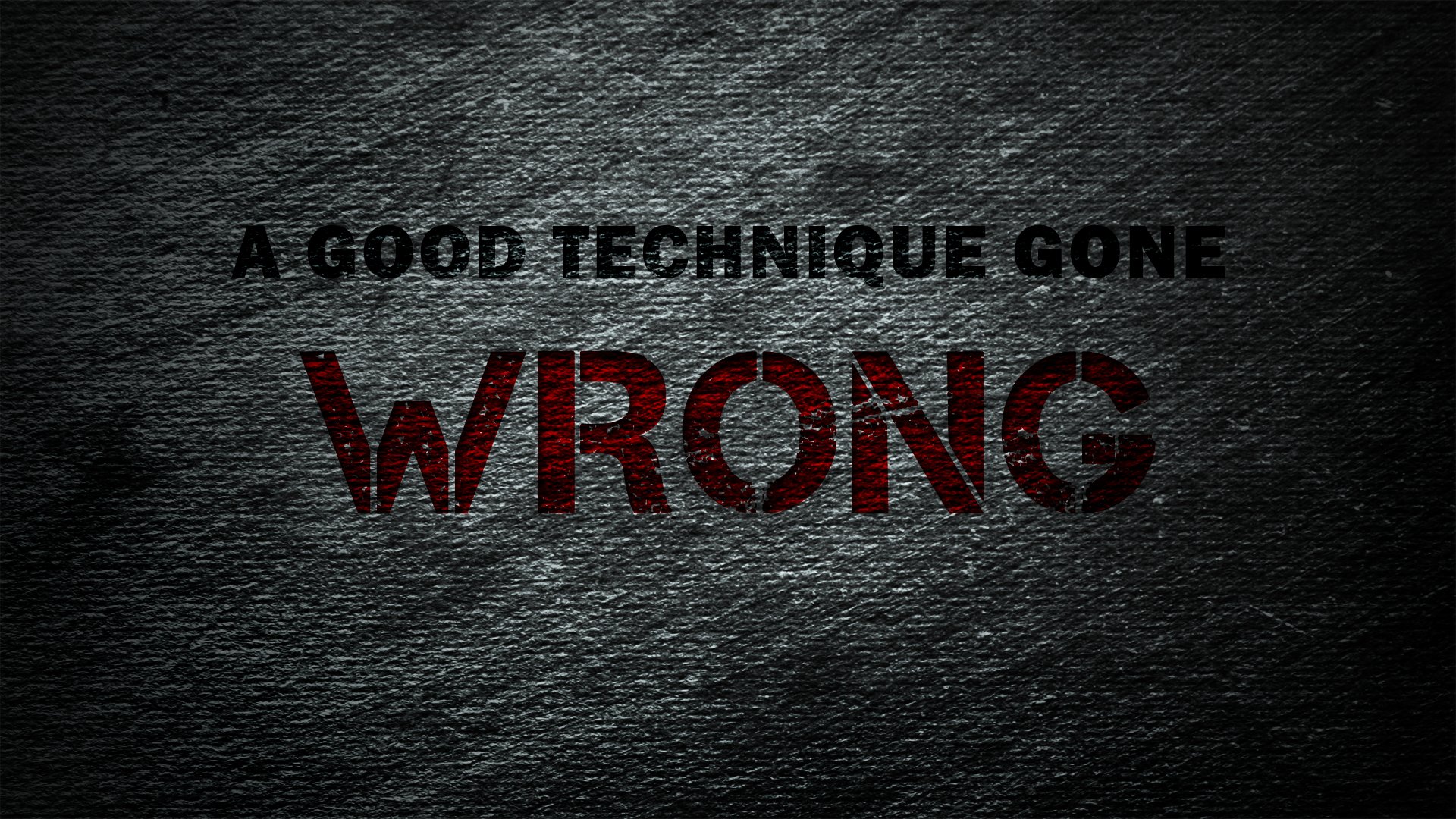 A Good Technique Gone Wrong – Blog Style Writing