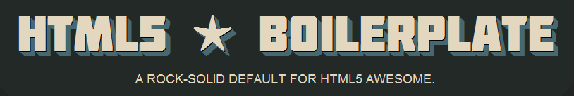 The HTML5 Boilerplate