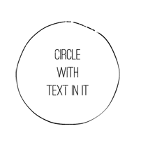 Design Inspiration: Circle With Text In It