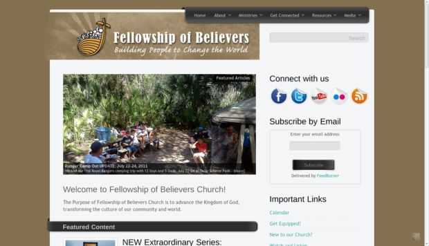 church, website, blog, fellowship of believers