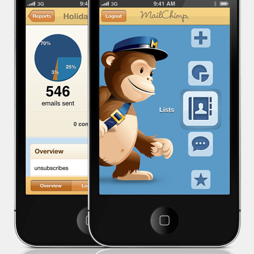 3 MailChimp iPhone App Solutions