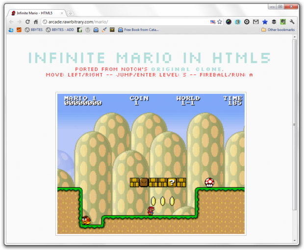 Super Mario HTML5 