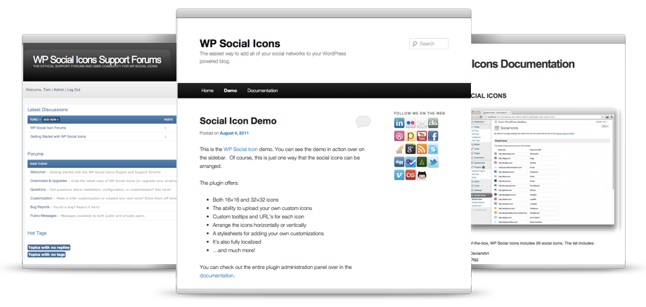 Adding Social Icons to WordPress Made Easy