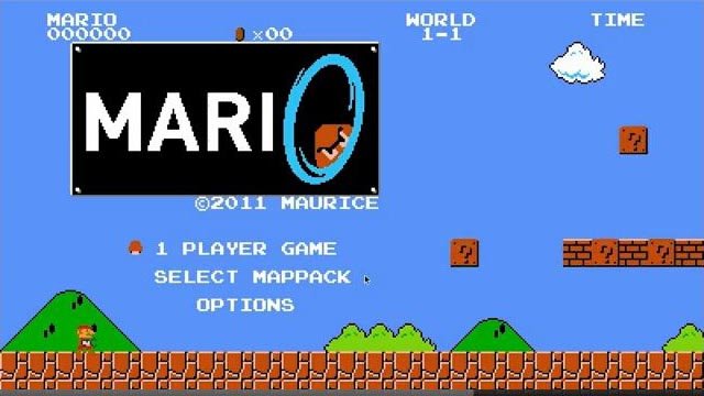 Mario Got a Portal Gun