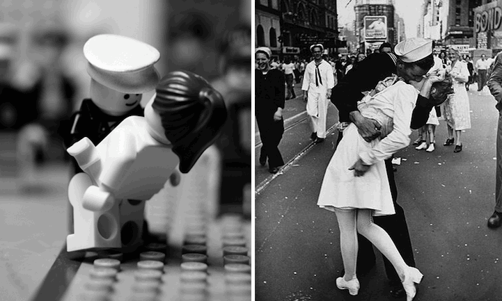 Famous Photographs Recreated with LEGOs