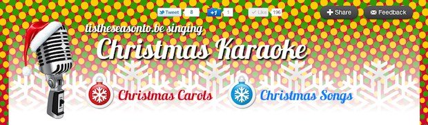 Online Christmas Resource – Christmas Karaoke!