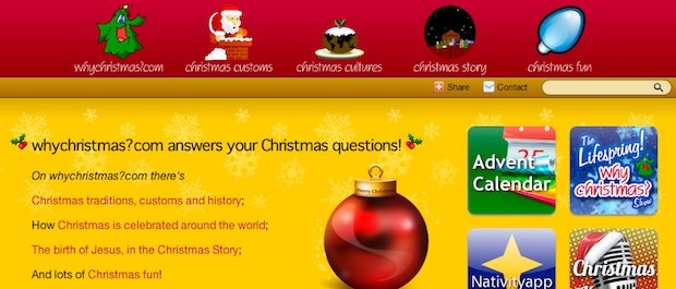 Online Christmas Resource – WhyChristmas.com