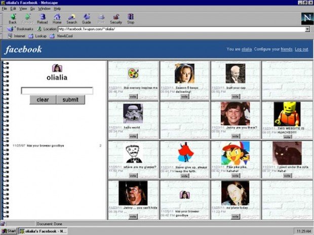 If Social Networking Existed in 1997, It Would Look Like This