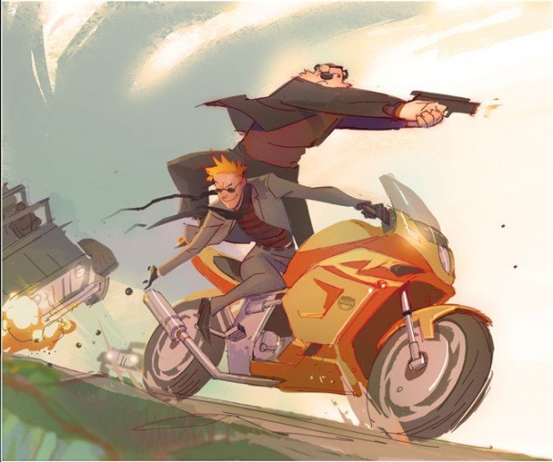 calvin and hobbes grown up secret agents