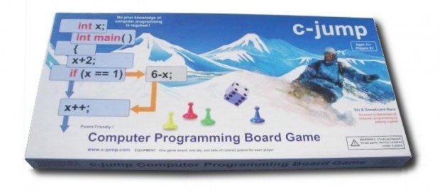c-jump computer programmers board game