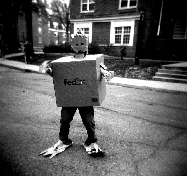 fedex toy shipping box