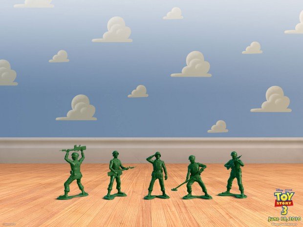toy story 3 army men iphone stand