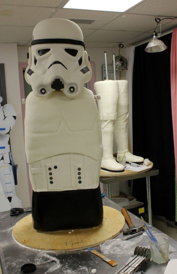 star wars stormtrooper life-size cake
