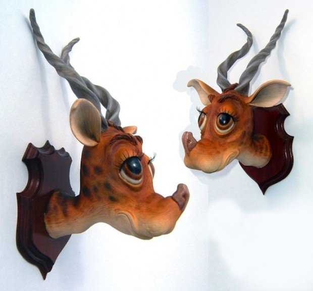 Dr. Seuss Hunting Trophies