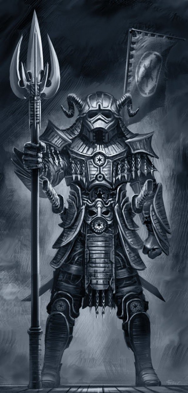 star wars samurai stormtrooper