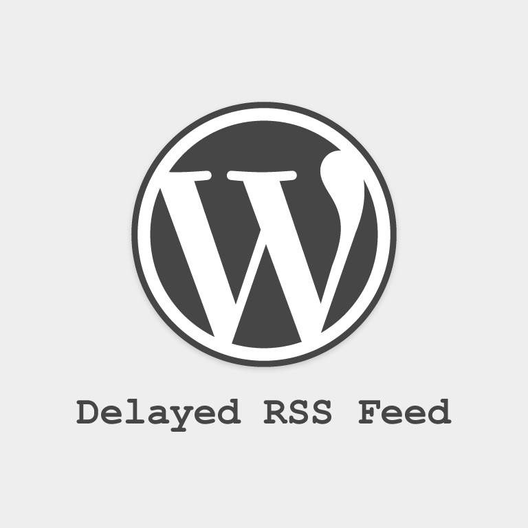 Control When Your WordPress Posts are Available via RSS