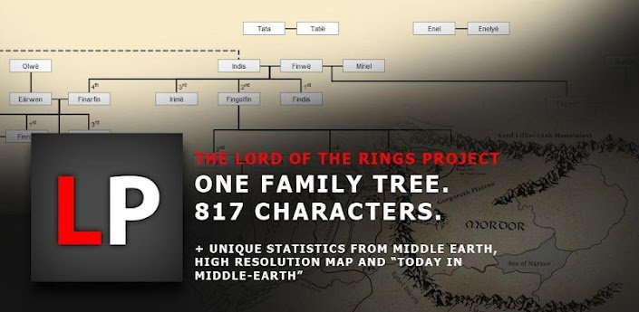 Lord of the Rings Project Android App