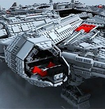Stop Motion Assembly of the LEGO Millennium Falcon
