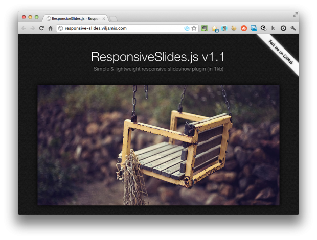 Responsive Slideshow JavaScript