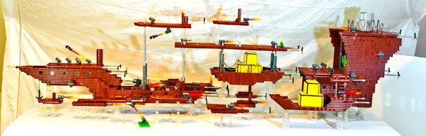 super mario bros 3 airship fortress lego