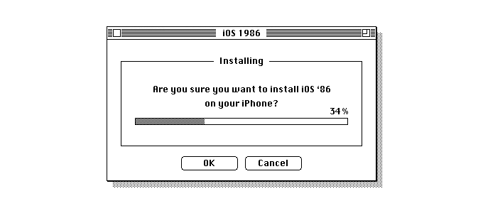 Introducing: iOS ’86