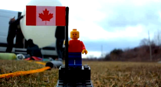 Teens Send LEGO Man to Space [Video]