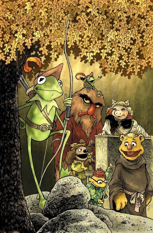 the muppets kermit the frog robin hood fairy tale