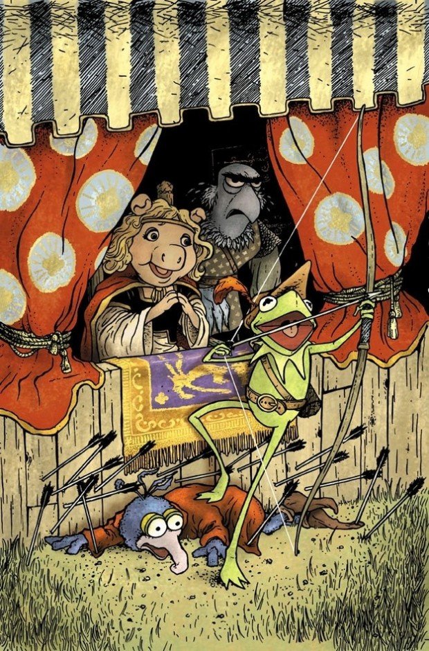 the muppets kermit the frog robin hood fairy tale