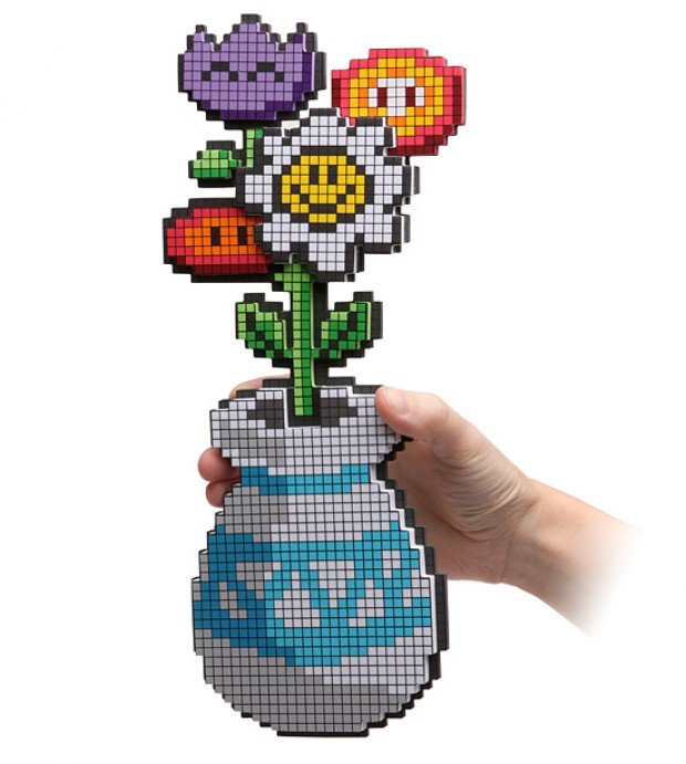 mother's day 8-bit flowers