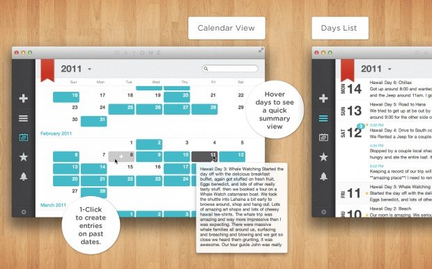 day one journal diary mac app