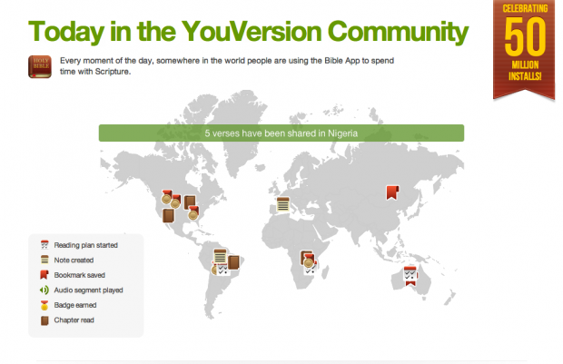 youversion bible app android iphone