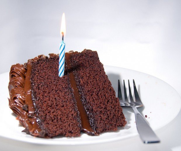 birthday cake candle