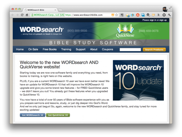 wordsearch quickverse