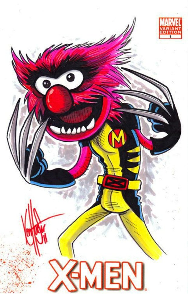 X-Men Muppets Mashup animal