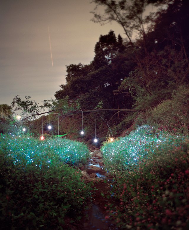Starry Night Light Installations by Lee Eunyeol