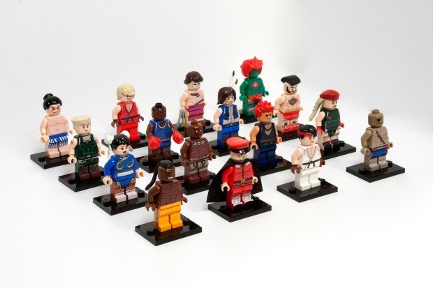 Street Fighter LEGO Minifigs