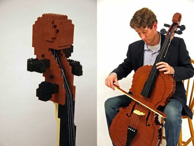 6 Playable LEGO Instruments