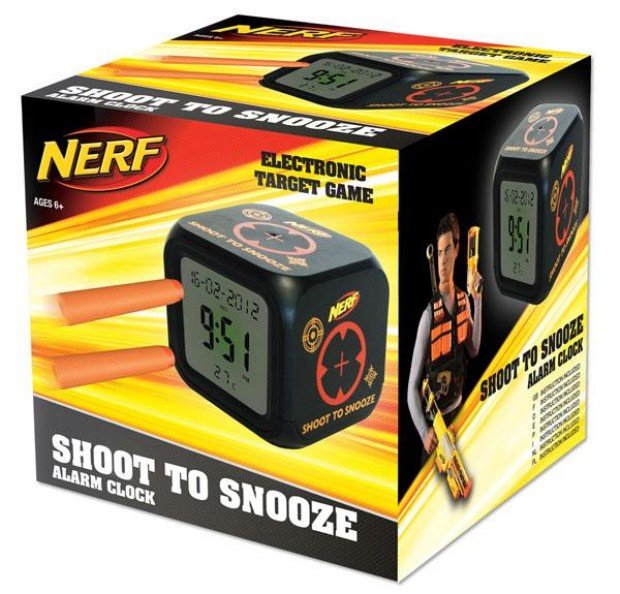 Shoot to Snooze Alarm Clock