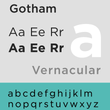 Gotham: Is It The New Helvetica?