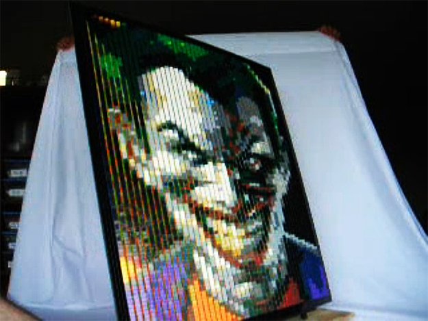 Batman LEGO Portrait Turns Joker