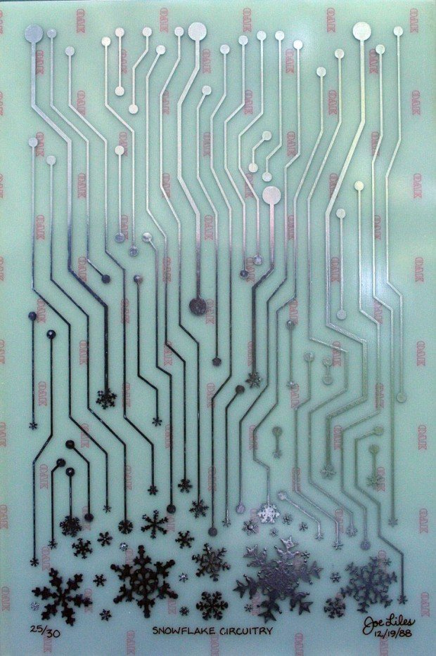 joe liles circuit computer technology art artwork